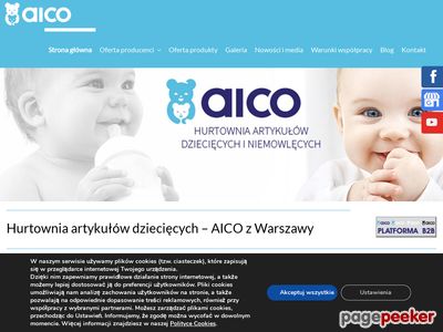 I. i A. Ziółkowscy Aico Trade International dystrybutor artykułów dziecięcych