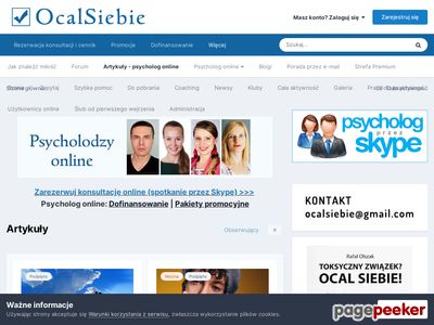 Psycholog online - internetowa poradnia psychologiczna